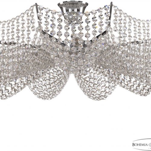 Потолочная люстра Bohemia Ivele Crystal 778 778/58 Ni Потолочная люстра Bohemia Ivele Crystal 778 778/58 Ni