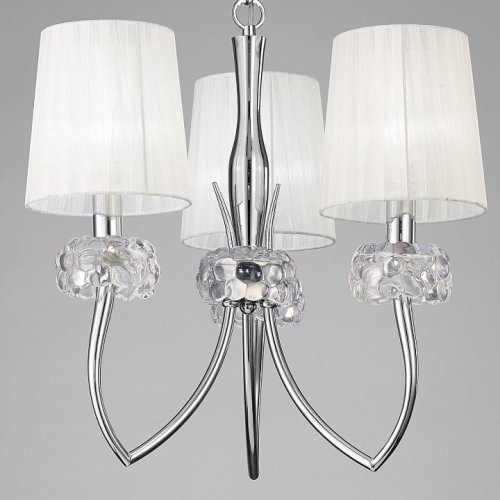 Подвесная люстра Mantra Loewe Chrome 4633