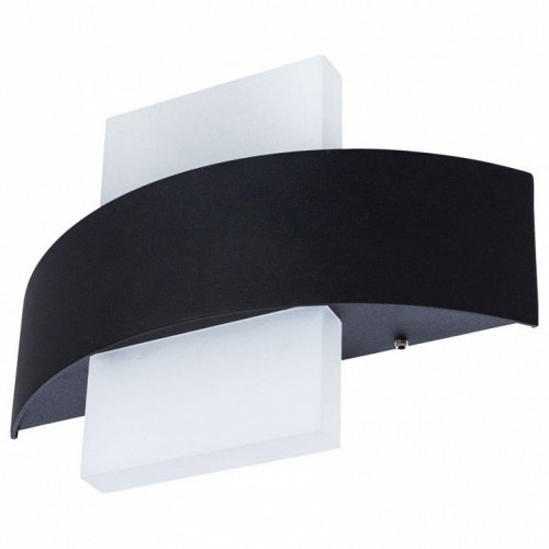 Уличный настенный светодиодный светильник Arte Lamp Croce A1444AP-1BK Уличный настенный светодиодный светильник Arte Lamp Croce A1444AP-1BK