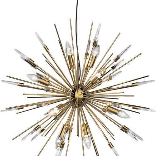 Подвесная люстра DeLight Collection Boivin MD2094-12A gold/rock crystal