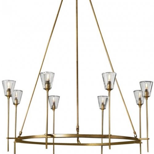 Подвесная люстра Torche De Verre 8614P/8 gold