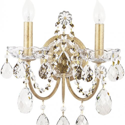 Бра Crystal Lux Odelis AP2 Gold