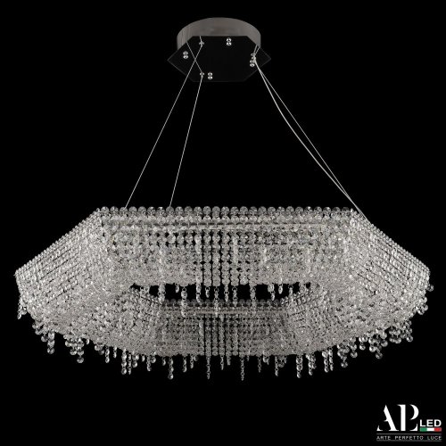 Подвесная люстра APL LED Sicilia SH506.0.80.B.Ni.4000