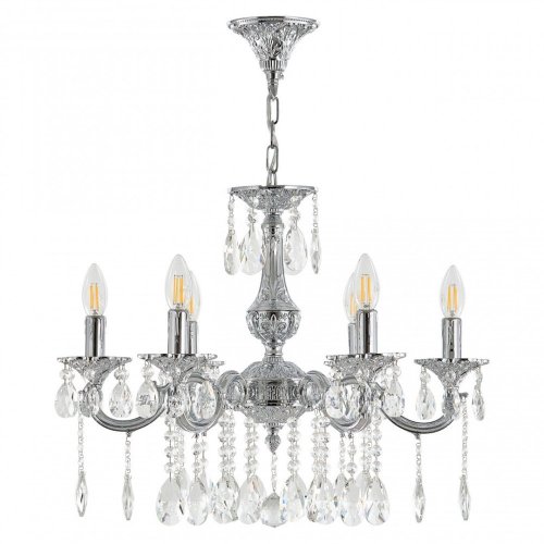 Подвесная люстра Bohemia Ivele Crystal AL7801 AL78101/6/175 A Ni