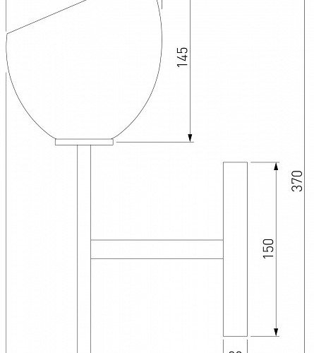 Бра Eurosvet Arrista 60130/1 хром