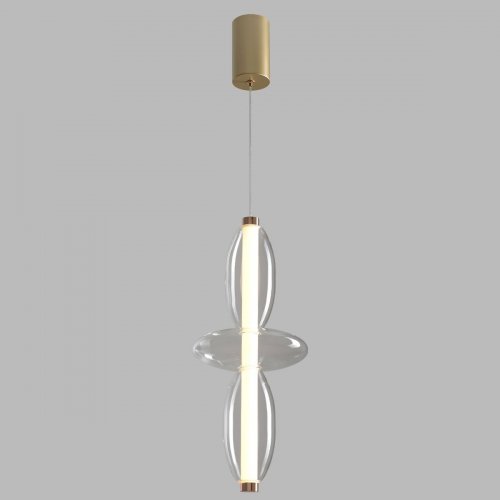 Подвесной светодиодный светильник Crystal Lux Quasar SP14W Led Transparent