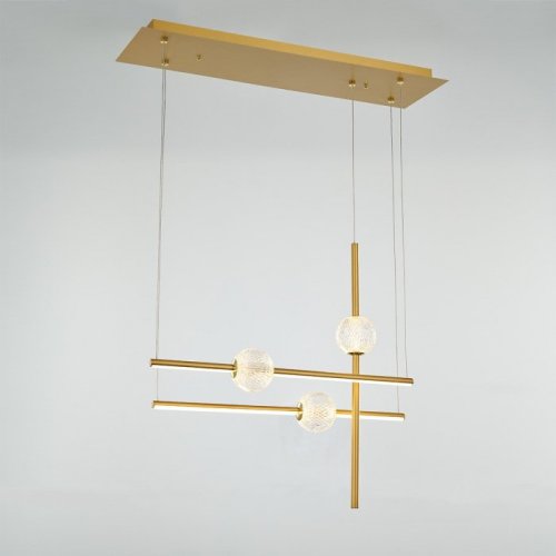 Подвесной светильник MD21001050 MD21001050-3B gold