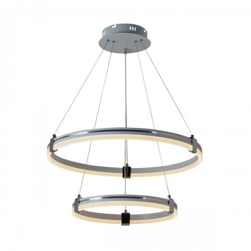 Подвесная светодиодная люстра Profit Light 6043/2 WHT+CHR