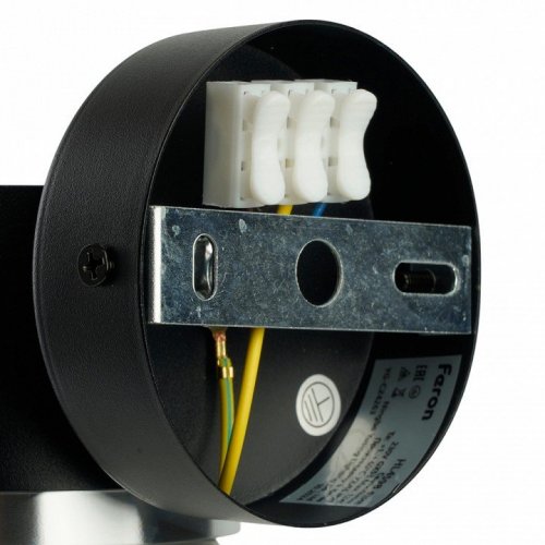 Светильник настенный Feron HL4598 Barrel DUET 12W, 230V,GX53, черный + хром IP20 Светильник настенный Feron HL4598 Barrel DUET 12W, 230V,GX53, черный + хром IP20