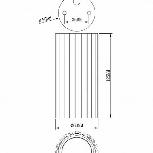 Накладной светильник Moderli V11889-1C Накладной светильник Moderli V11889-1C