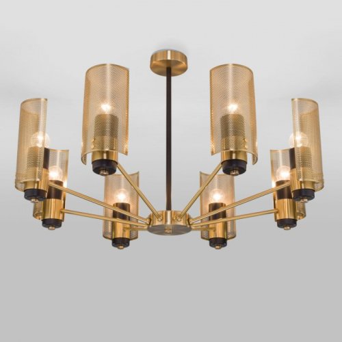 Потолочная люстра Eurosvet Grino 70139/8 латунь Потолочная люстра Eurosvet Grino 70139/8 латунь