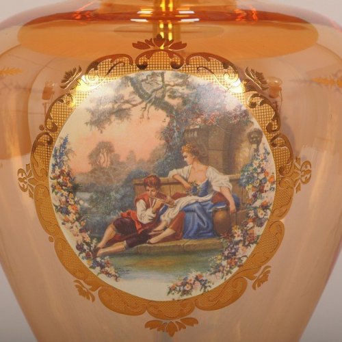 Интерьерная настольная лампа Abrasax Lilie TL.8102-1GO Интерьерная настольная лампа Abrasax Lilie TL.8102-1GO