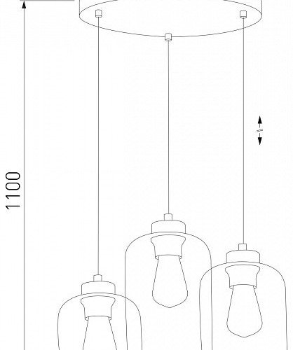 Подвесной светильник TK Lighting Marco 3325 Marco Green