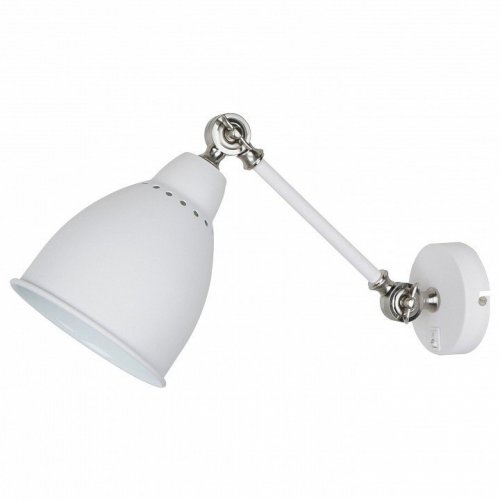 Настенный светильник Arte Lamp Braccio A2054AP-1WH Настенный светильник Arte Lamp Braccio A2054AP-1WH