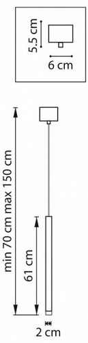 Подвесной светильник Lightstar Tubo LT7473331