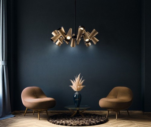 Потолочная люстра Maytoni Giro MOD095PL-14BS