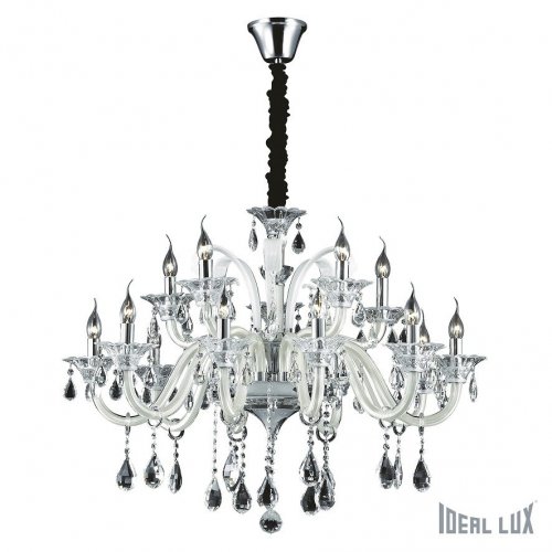 Подвесная люстра Ideal Lux Colossal SP15 Avorio Подвесная люстра Ideal Lux Colossal SP15 Avorio