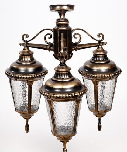 Потолочный светильник уличный Oasis Light MUNICH 2S 79750SA/3 Gb