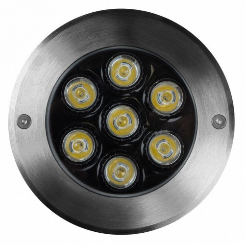 Встраиваемый светильник Jazzway  PGR R130 7W 4000K 30° Сhrome IP65