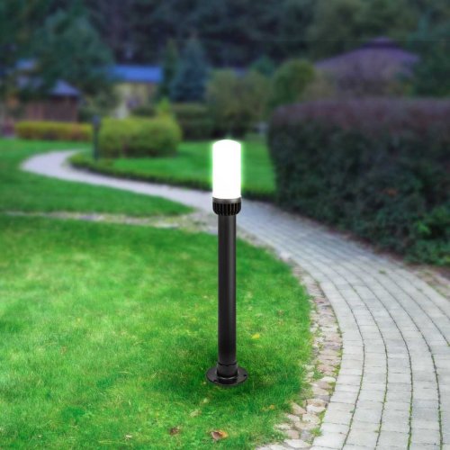 Садово-парковый светильник ЭРА «Поллар» НТУ 01-60-012 напольный черный IP54 Е27 max60Вт h840мм Б0057491