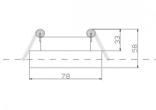 Встраиваемый светильник Maytoni Glasera DL046-01W Встраиваемый светильник Maytoni Glasera DL046-01W