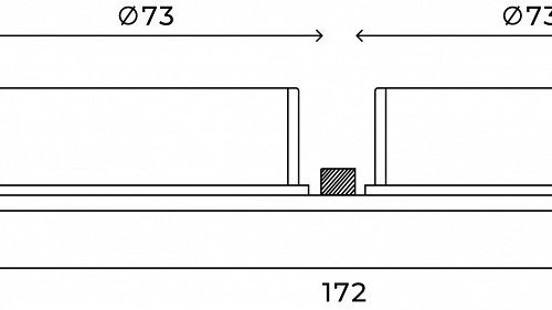 Встраиваемый светильник Hesby Lighting Eclipse HSBL_0111