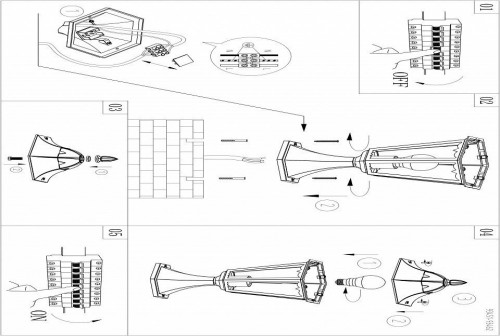 Уличный светильник Eglo Navedo 93462