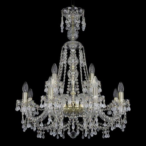 Подвесная люстра Bohemia Ivele 1410/8+4/240/XL-80/G/V0300