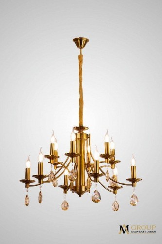 Подвесная люстра AM-Group AM376 AM376 SP6+6