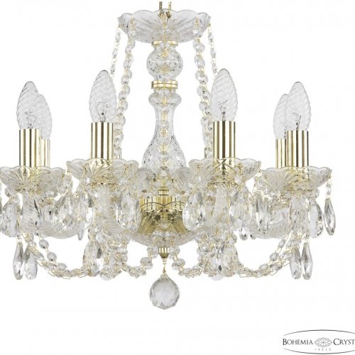 Подвесная люстра Bohemia Ivele Crystal 101 101/8/141 G Подвесная люстра Bohemia Ivele Crystal 101 101/8/141 G