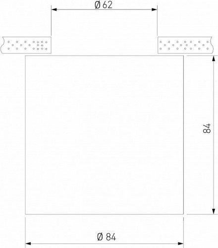 Накладной светодиодный светильник Elektrostandard Orson 25034/LED 10W 4200K белый/чёрный жемчуг a062929