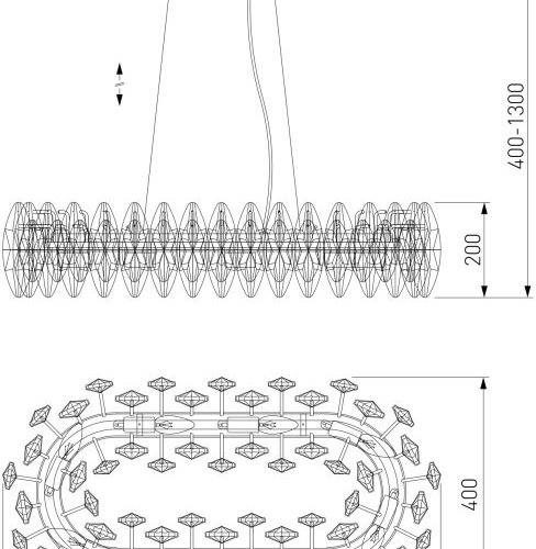 Подвесной светильник Onyx 372/8 Strotskis Подвесной светильник Onyx 372/8 Strotskis