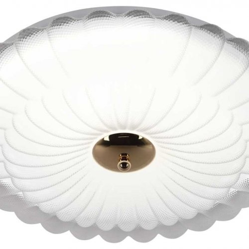 Светильник потолочный светодиодный ЭРА Классик без ДУ SPB-6 Chester 48W-5K WH+GD 5000К белый/золото Б0070191