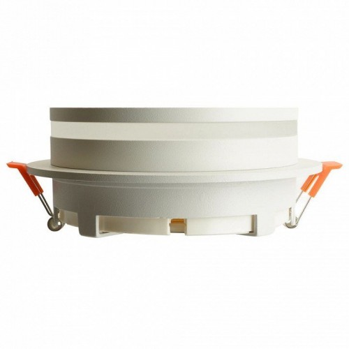 Светильник встраиваемый Feron DL702 LUNA потолочный GX70 белый круг 51097