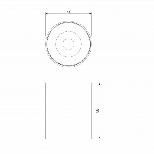 Накладной светильник Elektrostandard Primo a069413
