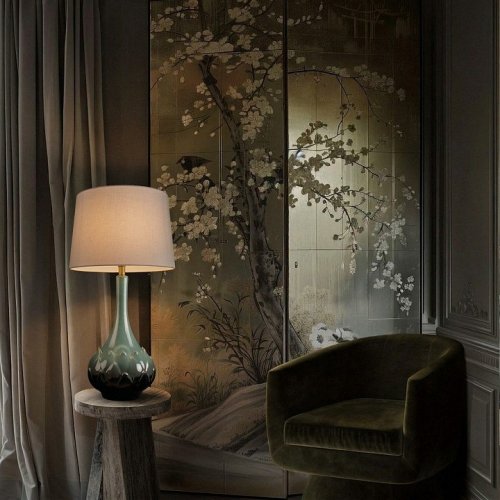 Настольная лампа декоративная Loft it Kale 10518T Green