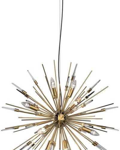 Подвесная люстра DeLight Collection Boivin MD2094-12A gold/clear crystal