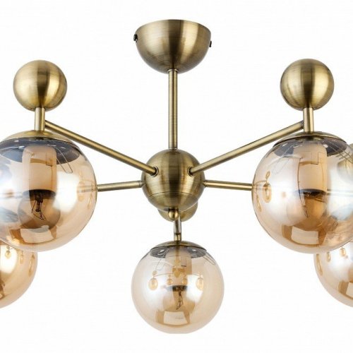 Подвесная люстра Evoluce Pechio SLE106302-05 Подвесная люстра Evoluce Pechio SLE106302-05