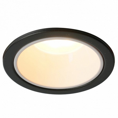 Светильник встраиваемый Feron DL3102 потолочный MR16 G5.3  черный + белый 51401