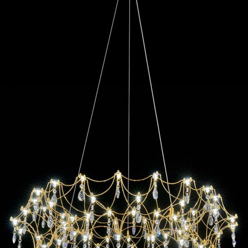 Подвесная люстра Thea LE3035/800 GD/TR