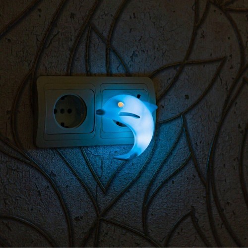 Настенный светодиодный светильник (10313) Uniel DTL-301-Дельфин/Blue/4LED/0,5W Настенный светодиодный светильник (10313) Uniel DTL-301-Дельфин/Blue/4LED/0,5W
