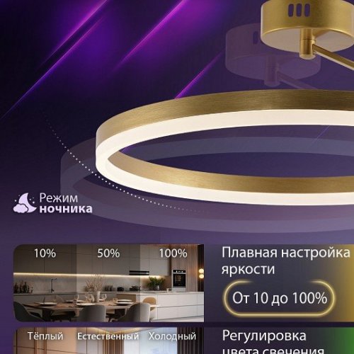 Потолочная люстра Natali Kovaltseva Finam LED LAMPS 81121/3C