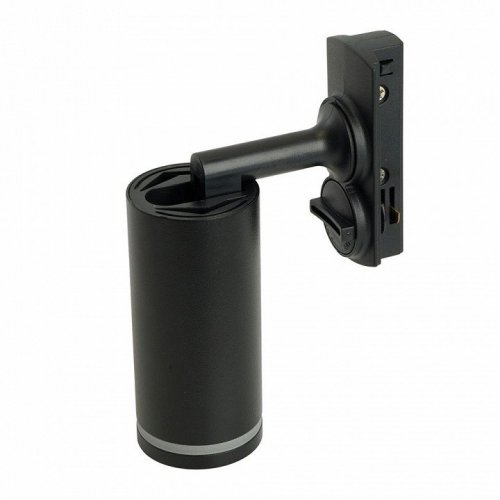 Светильник Feron AL146 трековый однофазный на шинопровод под лампу GU10, черный 51325 Светильник Feron AL146 трековый однофазный на шинопровод под лампу GU10, черный 51325