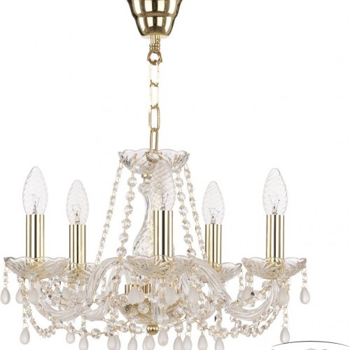 Подвесная люстра Bohemia Ivele Crystal 112 112/5/141 G V0300 Подвесная люстра Bohemia Ivele Crystal 112 112/5/141 G V0300