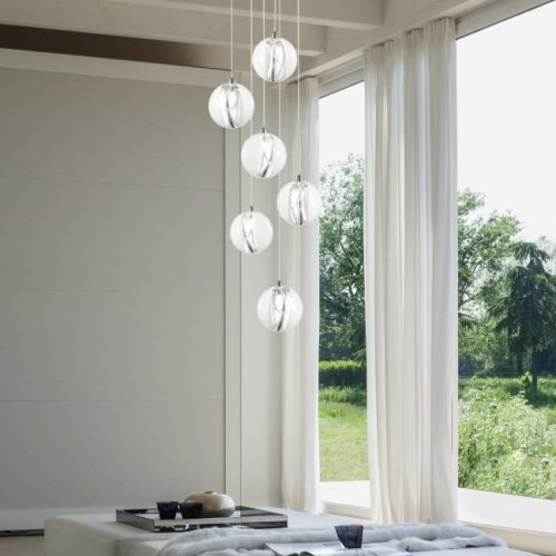 Подвесной светильник Vistosi POC POC SP 25 BC NI