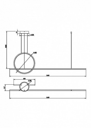 Подвесной светильник Maytoni Halo MOD247PL-L49BSK Подвесной светильник Maytoni Halo MOD247PL-L49BSK