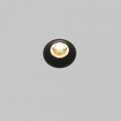 Точечный светильник Maytoni Round DL058-7W2.7K-TRS-B