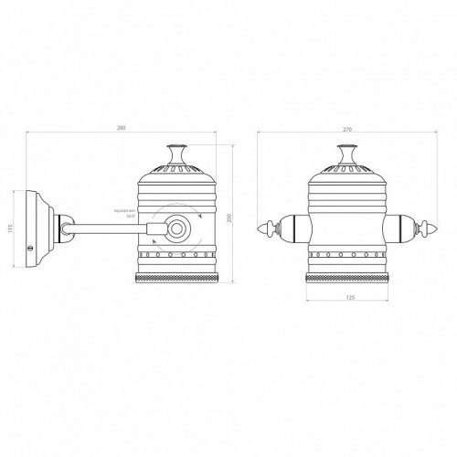 Бра Covali  WL-30858