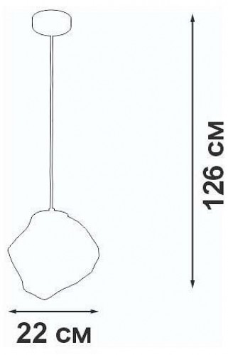 Подвесной светильник Vitaluce V2736 V2736-1/1S