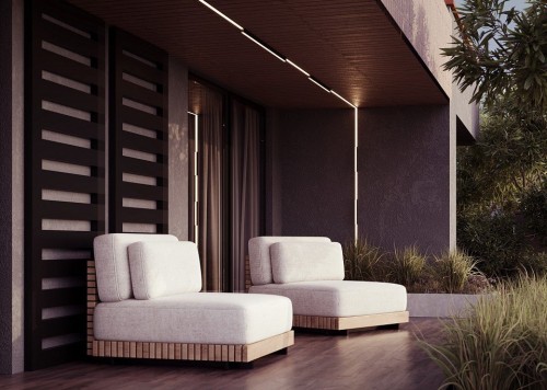 Накладной светильник Maytoni Outdoor Basis O-TR02-1-S-24WB4K